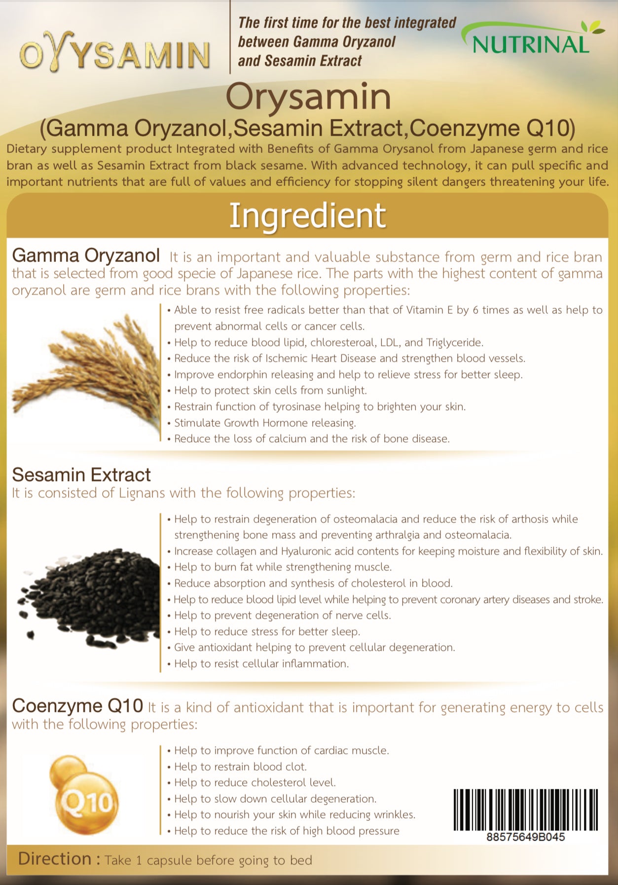 Orysamin – Japanese Innovation for Better Health