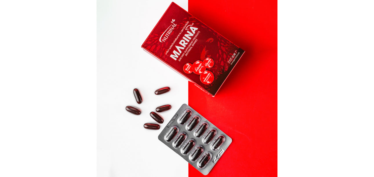 Marina Omega Formula – قوة أوميغا 3 مع زيت الكريل وأستازانتين