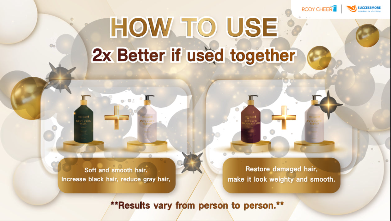 Advanced Damage Hair Shampoo + Intensive Repair Conditioner