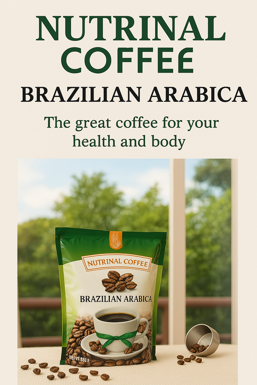 Brazilian Arabica Coffee – Functional Beauty Coffee Blend
