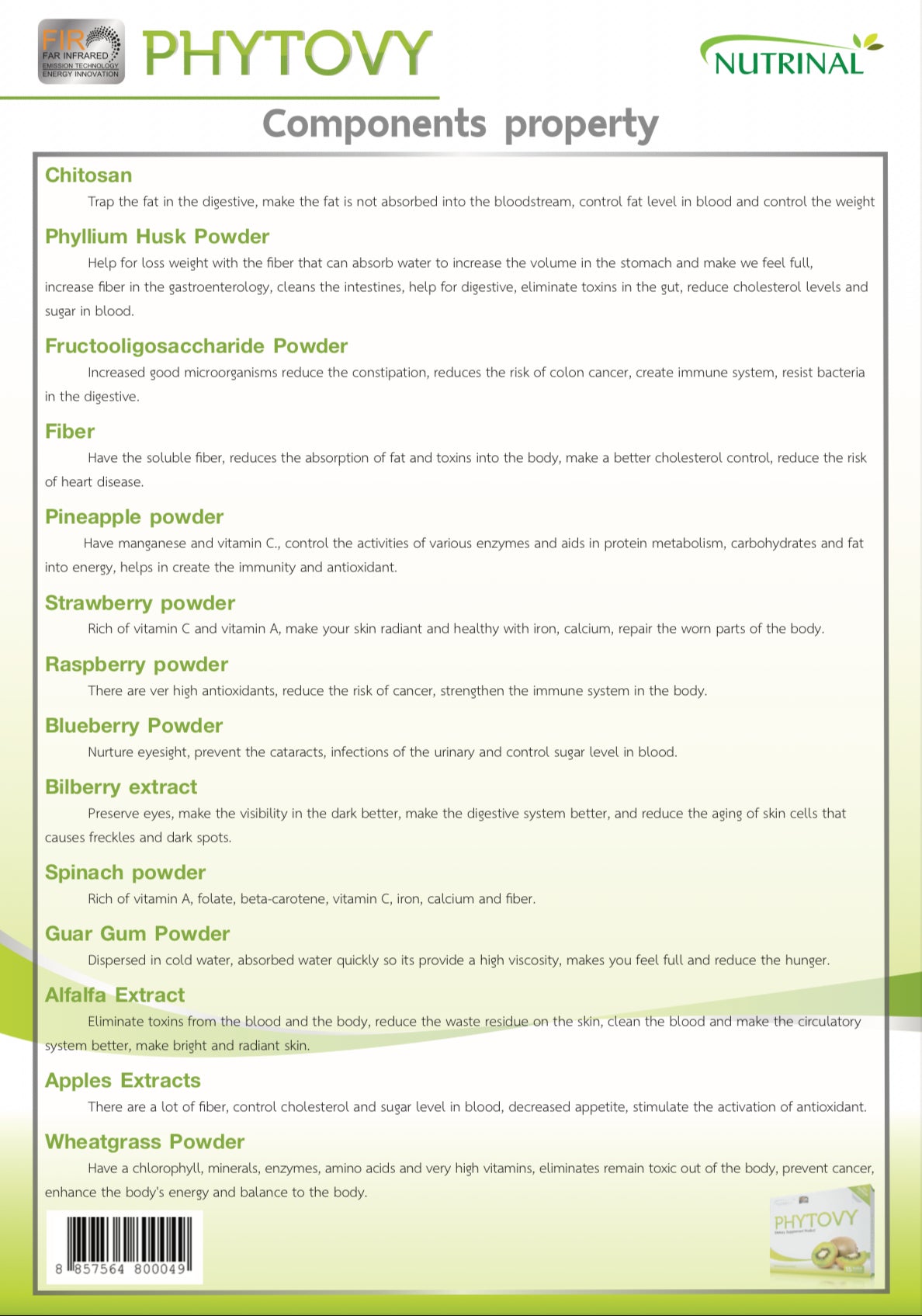 Phytovy Kiwi – Wellness & Digestive Support