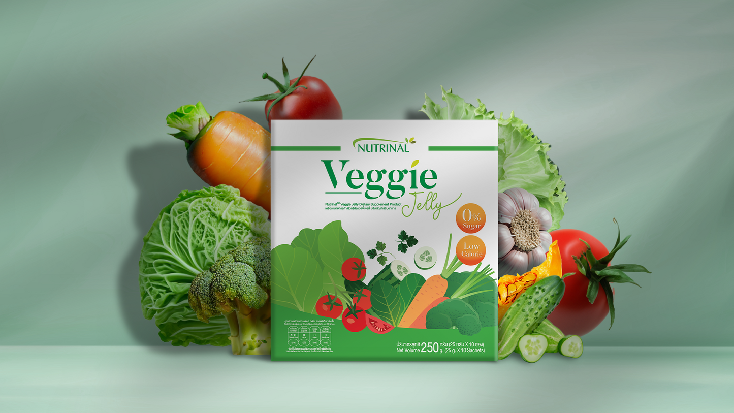 Nutrinal Veggie Jelly – 36 Superfood Extracts in a Convenient Jelly Form