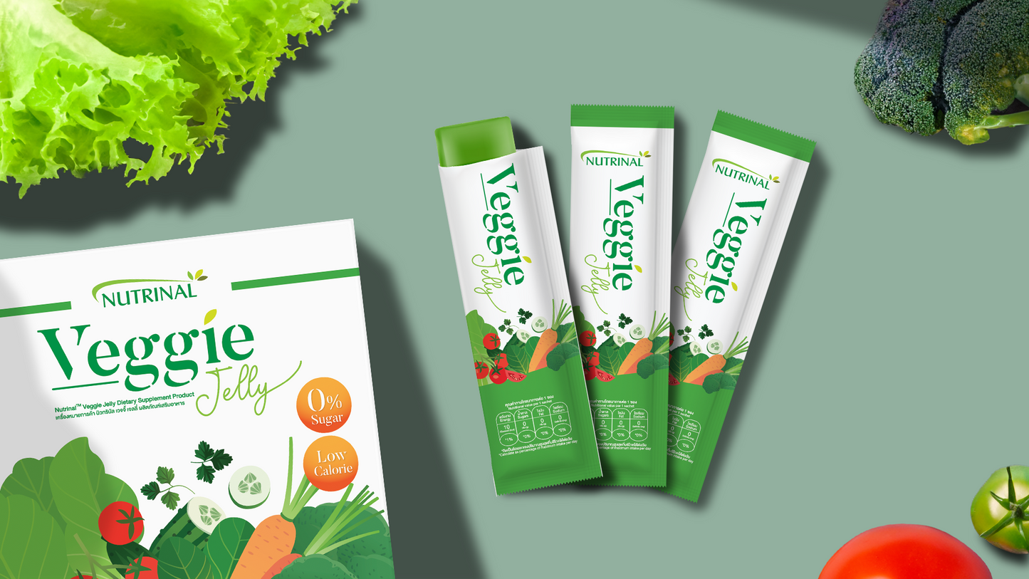 Nutrinal Veggie Jelly – 36 Superfood Extracts in a Convenient Jelly Form