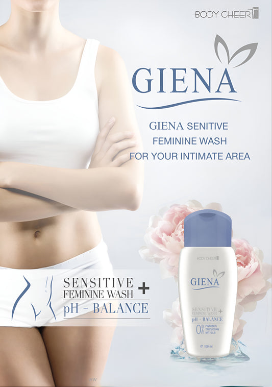 غسول جيينا النسائي الحساس - العناية اليومية بالمنطقة الحساسة