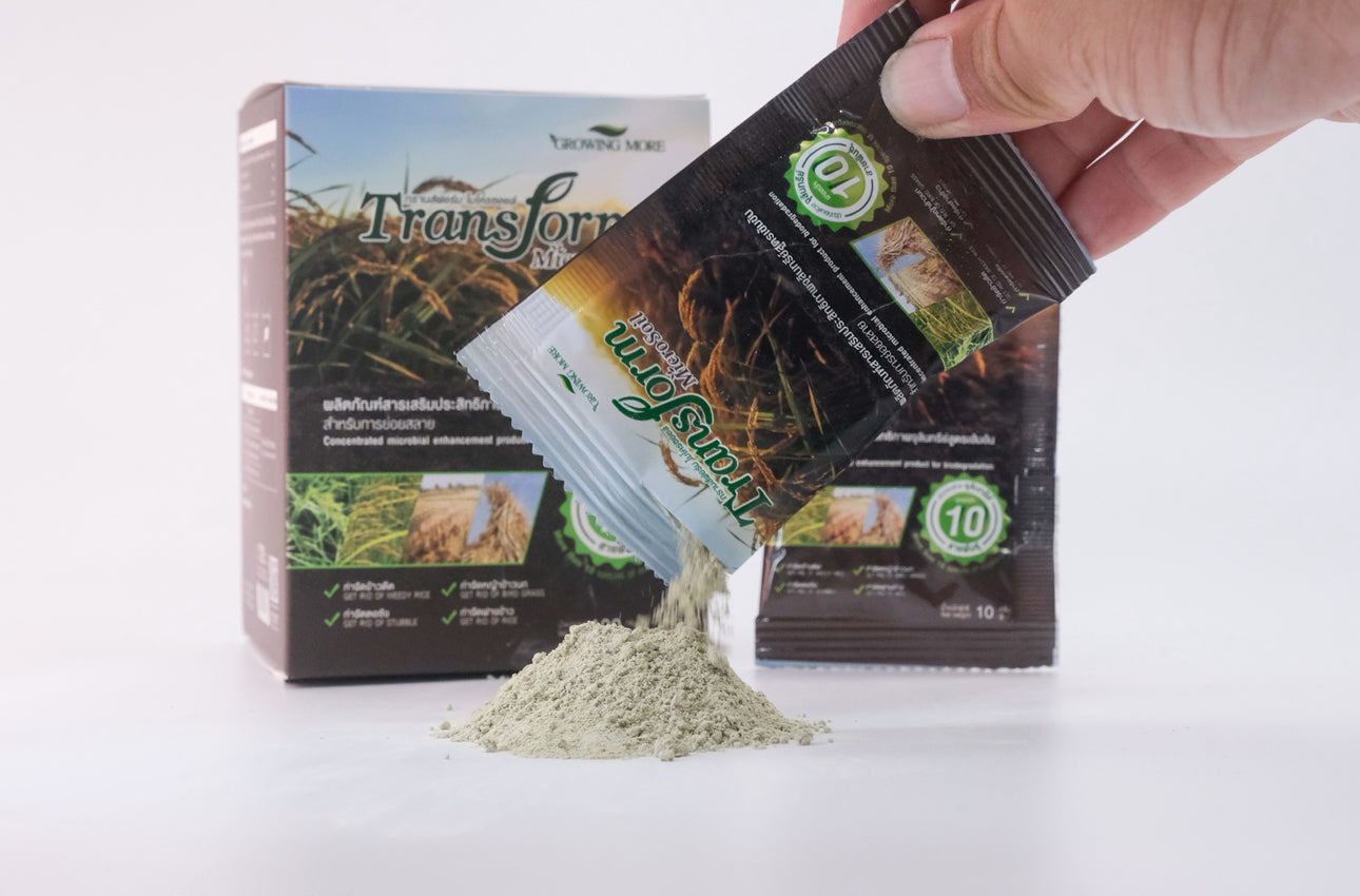 Transform Micro Soil – Microbial-Based Organic Soil Enhancer (10g sachets)