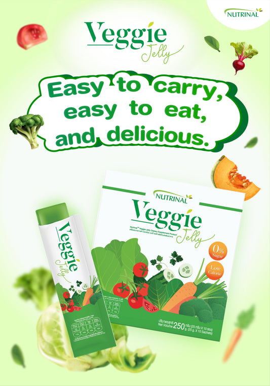 Nutrinal Veggie Jelly – 36 Superfood Extracts in a Convenient Jelly Form