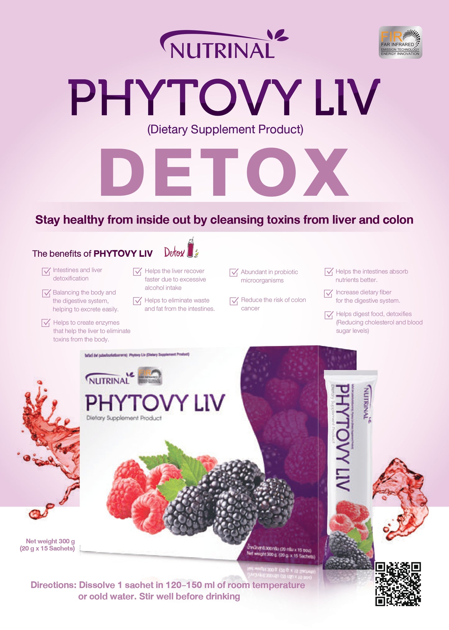 PHYTOVY LIV – Advanced Intestinal & Liver Detox Supplement