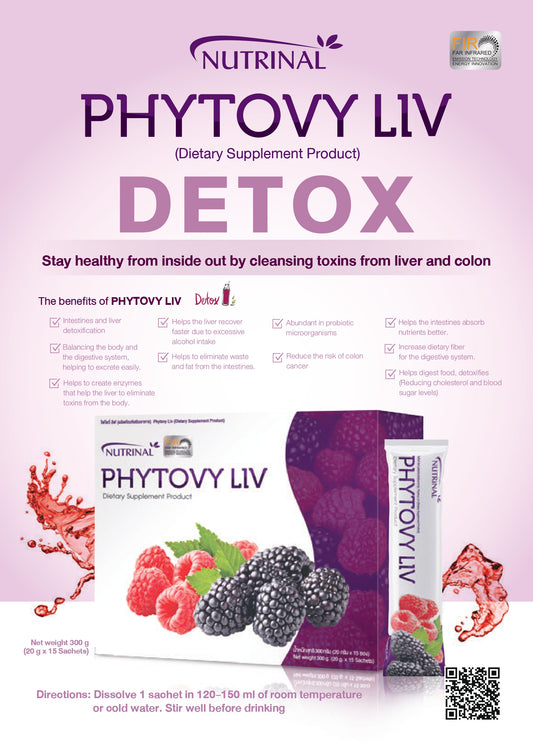 PHYTOVY LIV – Advanced Intestinal & Liver Detox Supplement