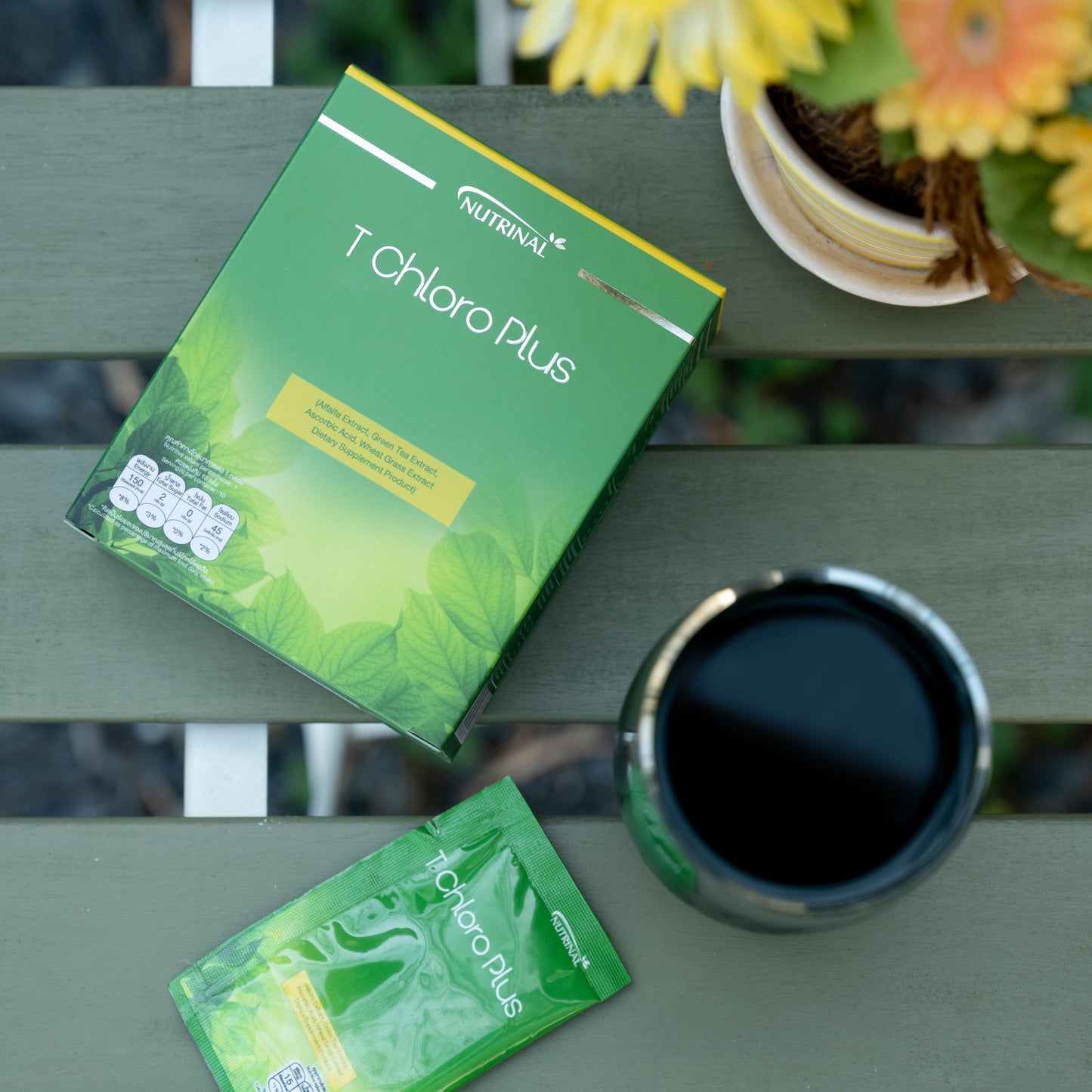 تي-كلورو بلس – مشروب كلوروفيل طبيعي للتنظيف الداخلي