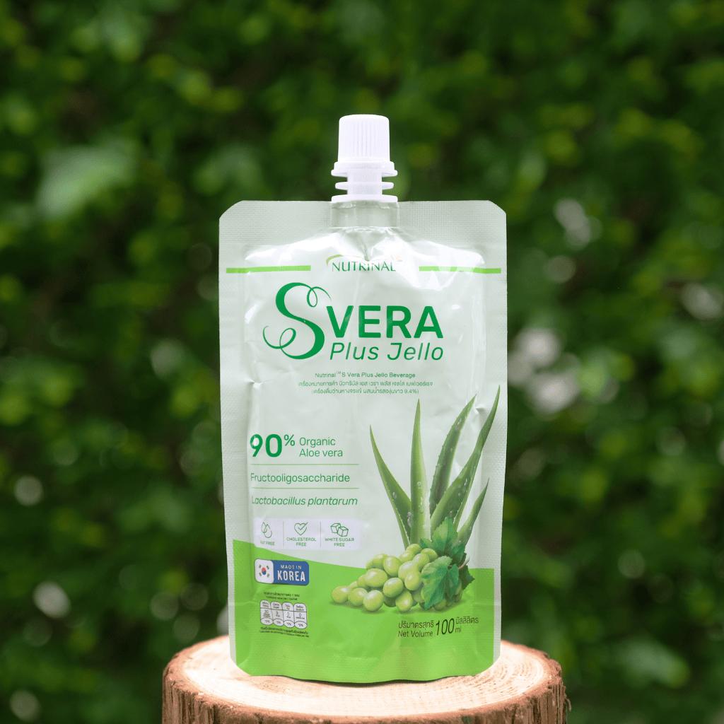 إس فيرا بلس جيلو - جل الصبار والعنب لدعم الأمعاء