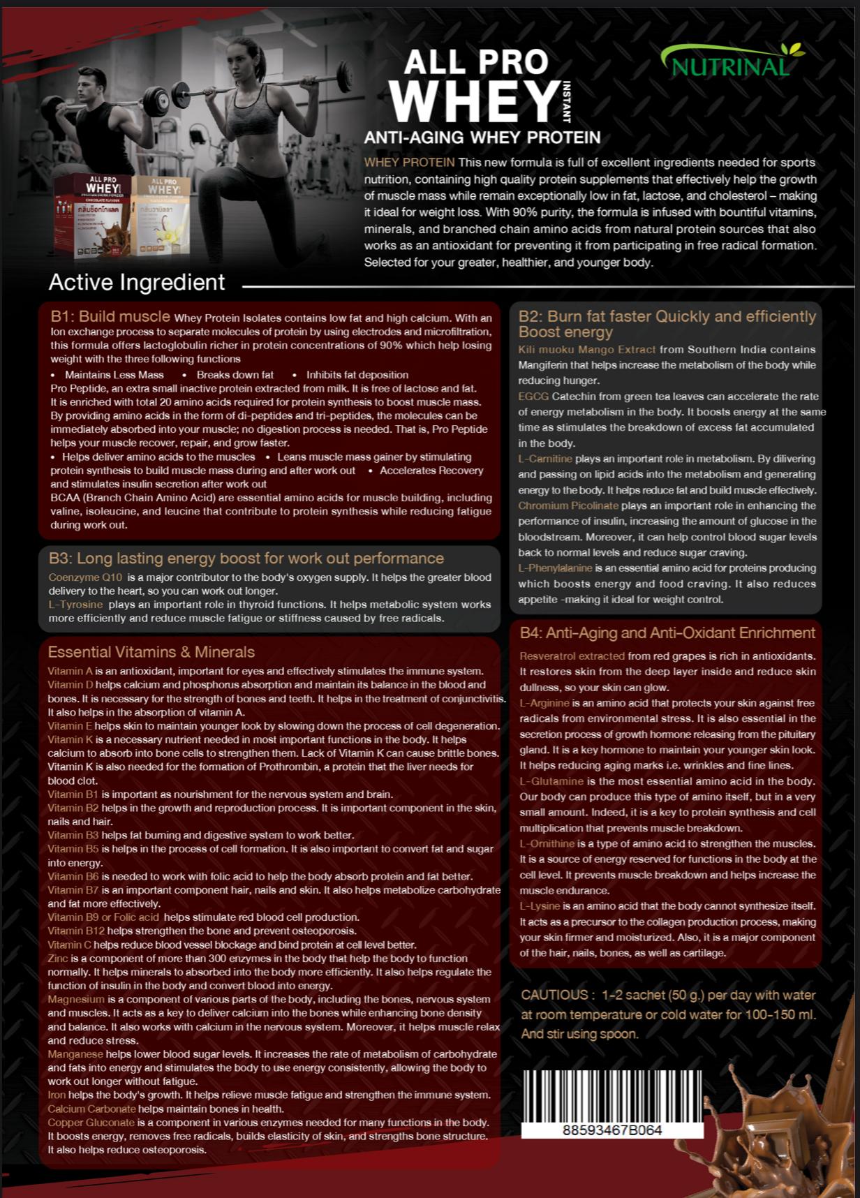 All Pro – Advanced Plant-Based Protein Formula